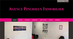 Desktop Screenshot of ap-immobilier.fr