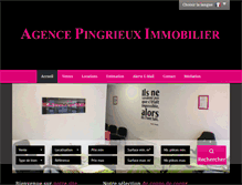 Tablet Screenshot of ap-immobilier.fr